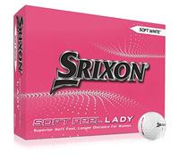Boîte de 12 Balles de Golf Srixon Soft Feel Ladies Soft Blanche New