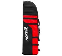 Srixon Housse de voyage avec roues pour sac de golf, noir/rouge