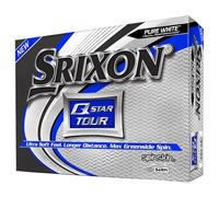 Srixon Q-Star Tour 3 White - 12 Balles de Golf - Performance et Puissance - 3 Pièces - Uréthane - Accessoires de Golf et Cadeaux Premium