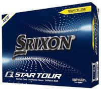 Srixon Q-Star Tour 4 - Douzaine de balles de Golf - Performance et Puissance - 3 pièces - Uréthane - Accessoires de Golf et Cadeaux de Golf de qualité supérieure