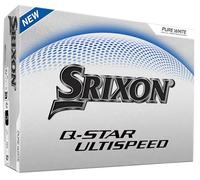Srixon Q-Star Ultispeed Balles de Golf Blanc