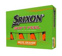 Srixon Soft Feel 2025 Orange Fluo 12 Balles De Golf