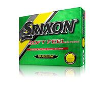 Srixon Soft Feel Balles de golf , jaunes, une douzaine (version 2016)