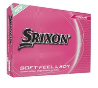 Srixon Soft Feel Lady Balle de Golf pour Femme |Compression Faible et Lancement Haut Facile|Sensation Ultra-Douce |Idéale pour Swings modérés et précision Accrue