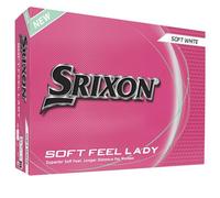 Srixon Balle de golf femme Soft Feel Lady - compression faible lancement haut, sensation ultra-douce