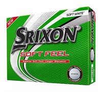 Srixon Soft Feel Lady White - Douzaine de balles de Golf - Distance et Faible Compression - Balles de Golf pour Femme - Cadeaux de Golf et Accessoires de Golf pour Femme