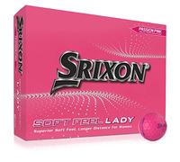 Srixon Soft Feel Lady8 - Douzaine de balles de Golf pour Femmes - Balles de Golf Longues et à Faible Compression - Cadeaux et Accessoires de Golf
