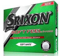 Srixon SRX SF-FEEL10 (12) Balle de Golf Mixte Adulte, Pure White, Grand
