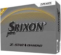 Srixon Z-Star Diamond Pure White Offre standard 12 Balles de golf
