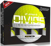Srixon Z-Star Divide Visual Performance 12 Golf Balls, Dozen