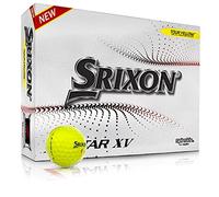 Srixon Z Star XV 7 - Douzaine de Balles Haut de Gamme - Niveau Tour - Performance - Uréthane - 4 Pièces - Accessoires et Cadeaux de Golf de Qualité Supérieure