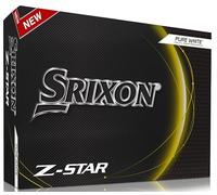 Srixon Z-Star8 - Douzaine de balles de Golf Haut de Gamme - Tour Level - Performance - Uréthane - 12 pièces, Blanc