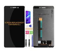 SRJTEK Compatible avec Nokia 6.1 2018 Écran tactile LCD N6 TA-1050, TA-1068 Kits