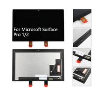SRJTEK Écran LCD de Rechange Compatible avec Microsoft Surface Pro 1/2 11514,21601 - Écran Tactile numériseur avec Kits - Noir