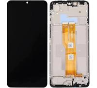SRJTEK Écran LCD de rechange pour Samsung Galaxy A07 4G 6,7" - IPS HD+ Display Digitizer Assemblée complète (cadre noir) compatible avec SM-A075F/SM-A075B/SM-A075M + outils de réparation 10 en 1