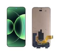 SRJTEK Écran LCD de rechange pour Xiaomi 17 Pro Max pour Xiaomi 17 Pro Max Écran LCD 2509FPN0BC Kit de réparation de numériseur tactile (6,67", noir sans cadre)