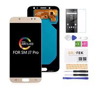 SRJTEK Écran LCD De Remplacement pour Samsung J7 Pro J730, Galaxy J730 F J730g J730gm J730ds AMOLED écran LCD Et Réparation écran Numérique Tactile D'assemblage (d'or)