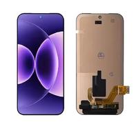 SRJTEK Écran LCD OLED pour Xiaomi 17 Pro Max pour Xiaomi 17 Pro Max Écran LCD de remplacement pour Xiaomi 17 Pro Max 2509FPN0BC Kit de réparation de numériseur tactile (6,9", noir sans cadre)