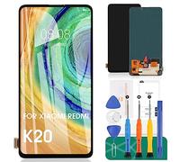 SRJTEK Écran LCD OLED pour Xiaomi Mi 9T Pro - Écran de Rechange pour Xiaomi Redmi K20 - Écran LCD K20 Pro Touch Digitizer Assemblée M1903F10G (avec Fonction FigerPrint)
