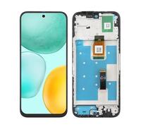 SRJTEK Écran LCD TFT pour Honor X6c pour Honor X6c Écran de remplacement pour Honor X6c NIC-LX1 NIC-LX2 LCD LCD NIC-LX3 Kit de réparation (6,6 pouces, noir avec cadre)