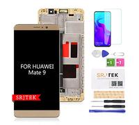 srjtek Écran Tactile LCD de Remplacement pour Huawei Mate 9 MHA-L09 MHA-L29 AL00 L23 5,9" avec Cadre de Montage Complet (ne Convient Pas pour Mate 9 Lite)