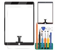 SRJTEK Kit de réparation pour écran tactile iPad Air 3 2019 A2153 A2123 A2152, pour iPad Pro 10.5 (2017) Digitizer A1701 A1709 (noir)