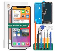 SRJTEK pour Ecran iphon XS Max Complet pour Écran iPhone XS Max LCD XS Max pour Ecran Tactile iPhone XS Max Affichage LCD Numériseur Capteur Remplacement A1921, A2101, A2102, A2104 (Incell, Noir)
