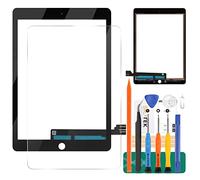 SRJTEK pour iPad Pro 9.7 2016 Génération pour A1673 A1674 A1675 Écran Tactile Digitizer Écran Tactile Capteur (Pas D'écran LCD, Pas De Bouton Home) (Noir)