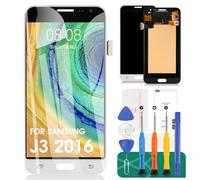 SRJTEK pour Samsung Galaxy J3 J320 écran LCD,pour J3 2016 J320 J320A J320M/DS J320H/DS TFT LCD écran,J3 Affichage LCD écran Tactile numériseur Verre capteur pièces de Rechange réparation (Blanc)