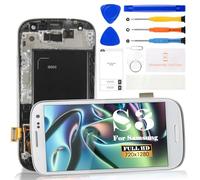 SRJTEK pour Samsung Galaxy S3 Neo I9301 écran LCD,pour S3 Neo 2014 Duos GT-i9300i/India TFT LCD écran,S3 Affichage LCD écran Tactile Numériseur Verre Capteur Pièces De Rechange Réparation (Blanc)
