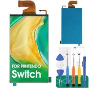 SRJTEK TFT pour Nintendo Switch Écran LCD de remplacement pour Nintendo Switch HAC-001 2017 1ère génération Écran de remplacement Kit de réparation (écran tactile numériseur non inclus)