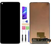 SRJTEK TFT pour OnePlus 8T 5G Écran LCD de remplacement pour OnePlus 8T 2020 Affichage pour 1+ KB2001 KB2000 KB2003 KB2005 Kit de réparation de numériseur tactile (noir, sans empreintes digitales)