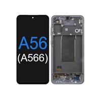 SRJTEK TFT pour Samsung Galaxy A56 5G Écran LCD Remplacement pour Samsung A56 5G SM-A566B SM-A566E Écran Tactile Assemblée avec Kit de Réparation (6,7 Pouces, Noir avec Cadre)
