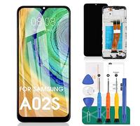 SRJTEK 【Uniquement 160mm Petite Taille】 pour Samsung Galaxy A02s Écran de Remplacement pour Samsung A02s LCD SM-A025M Écran LCD SM-A025F Tactile Digitizer avec SM-A025G Kit de réparation d'assemblage