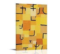 SRJUDR Paul KleePosters Art Pop Décoration murale sur toile avec cadre 50 x 75 cm