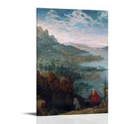 SRJUDR Pieter Bruegel The ElderPosters Art mural et impressions sur toile style portrait avec cadre 40 x 60 cm