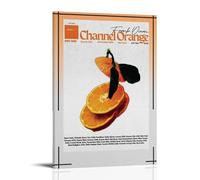 SRJUDR Poster Frank Ocean Channel Orange Art mural et impressions sur toile style portrait avec cadre 50 x 75 cm