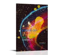 SRJUDR Poster In Rainbows (Radiohead Album) Art mural et impressions sur toile style portrait Décoration murale 30 x 45 cm