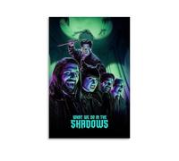 SRJUDR Poster mural « What We Do in The Shadows » - Impression sur toile - Style portrait - 30 x 45 cm - Sans cadre