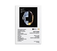 SRJUDR Random Access Memories-Daft PunkPosters Art mural et impressions sur toile Portrait Décoration murale 30 x 45 cm Sans cadre