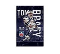 SRJUDR Tom BradyPosters Art Pop Décoration murale sur toile sans cadre 60 x 90 cm