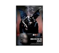 SRJUDR Travis Scott Birds in The Trap Sing McKnightPosters Art mural et impressions sur toile style portrait sans cadre 30 x 45 cm