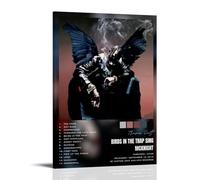 SRJUDR Travis Scott Birds in The Trap Sing McKnightPosters Art mural et impressions sur toile style portrait avec cadre 30 x 45 cm