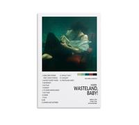 SRJUDR Wasteland, Baby!-HozierPosters Art mural et impressions sur toile style portrait sans cadre 30 x 45 cm