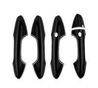 SRKATI Garniture de poignée de porte extérieure pour Hyundai extérieure pour KONA 2024+ - Accessoires extérieurs Poignée De Porte Extérieure(Bright Black)