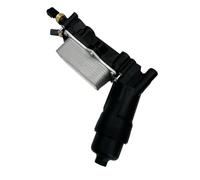 SRKATI Kit De Radiateur De Refroidissemen Adaptateur pour boîtier de Filtre de Refroidisseur d'huile Moteur en Aluminium 68105583AF Oil Cooler