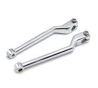 SRKATI Pièces de moto Levier de changement de vitesse talon-pointe Tête de mort pour Harley Davidson HD Touring Road King Chromé Alliage d'aluminium Leviers Sélecteurs(268-011-CD)