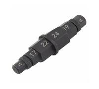 SRKATI Poulie Dentée Adaptateur de Douille d'axe d'essieu Hexagonal 6 en 1 pour Moto, Outil de démontage de Pneu, Construction en Acier au Carbone Bloque Volant Moteur