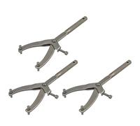 SRKATI Poulie Dentée Clé à Volant réglable de Type Y, Outil Universel de démontage et de réparation d'embrayage à variateur pour Moto Bloque Volant Moteur(3PCS)