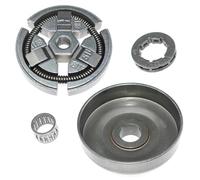 SRKATI Poulie Dentée Jante de pignon de Tambour d'embrayage pour Husqvarna 50 51 55 55 pour Rancher 154 254 257 261 262 262XP pour Jonsered 490 590 pour Partner 500 540 5000 5500 Bloque Volant Moteur